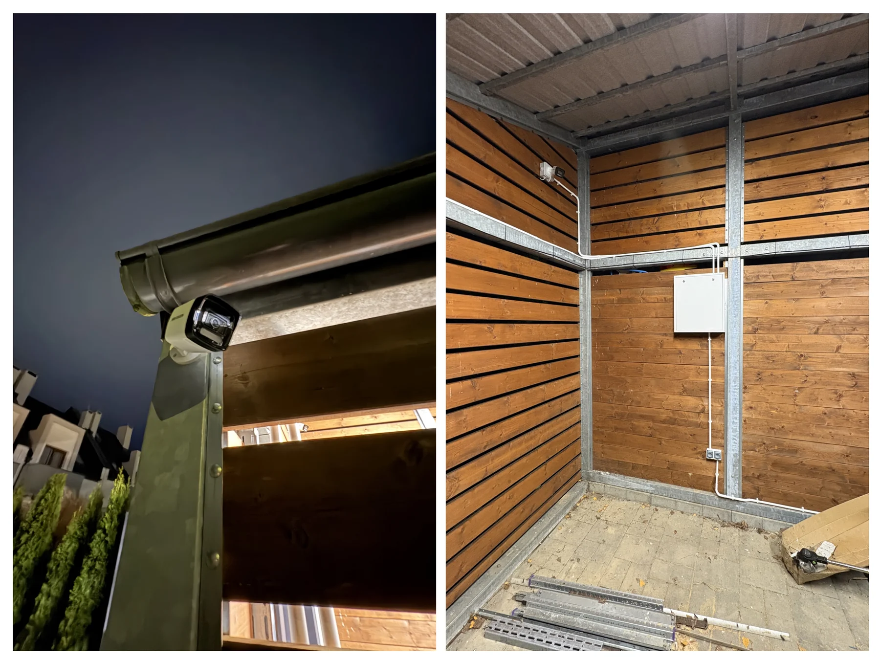 Instalacja systemu alarmowego w budynku usługowym